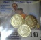 1937, 41, & 44 P Netherlands  Silver Ten Cent Coins.