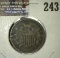 1864 Civil War Date U.S. Two Cent Piece.