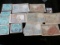 (4) 1944 France Two Francs, Five Franc, & Ten Franc Banknotes; (3) 1941 France Ten Francs Banknotes;