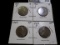 1913D, S, 29P, & D Lincoln Cents.