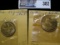 Gem BU 1965 Austria 50 Groschen & Schilling Coins in cellophane and manilla envelopes. Y103 & Y104.