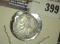 1904 Panama Silver Five Centesimos, Y6. High grade.