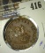 1852 Bank of Upper Canada 1/2 Penny token VF-XF