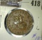 1857 Bank of Upper Canada 1/2 Penny token - XF