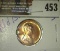 1954 S Lincoln Cent Red Gem BU