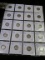 20 Mercury Dimes - nice mix of dates 1934-1945  F-VF