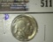 1920-D Buffalo Nickel With Full Horn