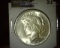 1922 P Silver Peace Dollar, Gem BU.