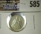 1853 Seated Liberty Half Dime With Arrows
