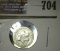 1852 Silver Three Cent Piece