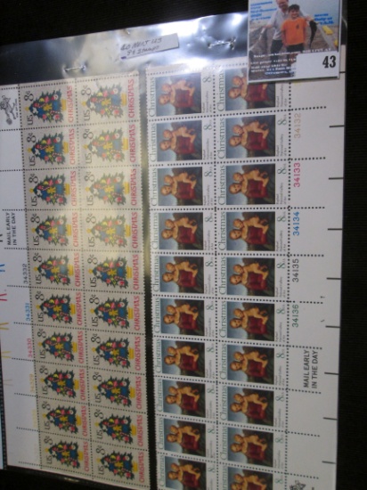 (40) Mint, unused U.S. Stamps.