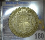 1921 Great Britain Silver Half Crown.
