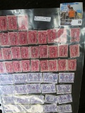 (20) Stock Transfer & (31) Documentary Stamps, all in good condition.