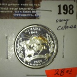 2006 S Silver Proof Nevada Statehood Quarter.