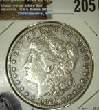 1879 P U.S. Morgan Silver Dollar.