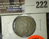 1866 U.S. Three Cent Nickel.