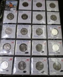 (19) different Proof or Commemorative U.S. Quarters, includes Bicentennial as well as National Parks