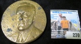 1933 Large bronze Franklin Delano Roosevelt Medal. 70mm.