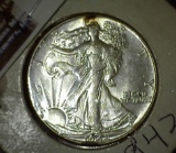 1942 P Walking Liberty Half Dollar.