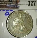 1858 O U.S. Seated Liberty Half Dollar.