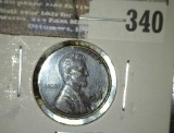 1931 S Altered or damaged date Lincoln Cent, sold as is with no return privilege.