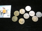 (9) Indian Head Cents dating back to 1889.