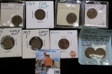 (9) Lincoln Cents dating back to 1909 and include a V.D.B. Grades up to AU.
