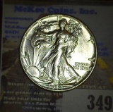 1944 P High grade Walking Liberty Half Dollar.