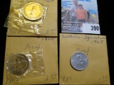 Gem BU 1965 Austria 2 Groschen, 50 Groschen & Schilling Coins in cellophane and manilla envelopes. Y