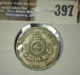 1888 Brazil 50 Reis, C-175.