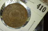 1864 New Brunswick Large Cent - XF-AU  nice!