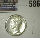 1925 P Mercury Dime