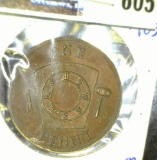 Cloverport, Kentucky Masonic One Penny Token