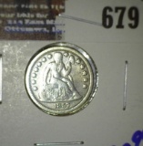 1857 P Seated Dime