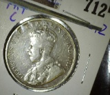 Newfoundland 1919-C Silver Half Dollar