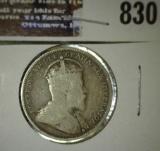 1910 Canadian Quarter