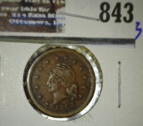 Civil War Token/ Wilsons Medal Dated 1863