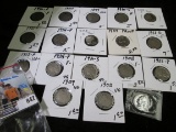 Nickel Lot Includes Proof Jefferson Nickels, Buffalo Nickels, And V Nickels