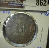 Canadian 1816 General Wellington Half Penny