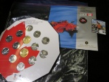 2008 Canadian Coin Set And Vancouver 2010 Olympic Coin Set