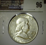 1949 D High grade Franklin Half Dollar.