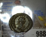 Roman Bronze Coin Corinus 283-285 Ad