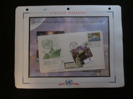 1964 "united Nations Imco First Day Of Issue" Commemorative Cover Displaying Ships; 1967 United Nati