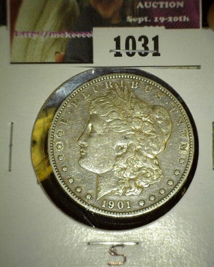 1901 S Morgan Silver Dollar.