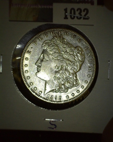 1898 S High Grade Morgan Silver Dollar.