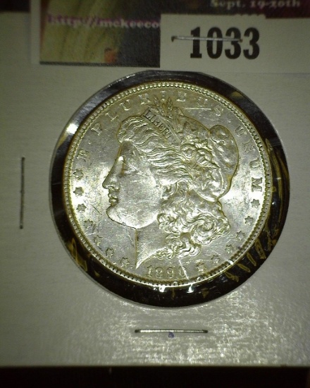 1890 P High Grade Morgan Silver Dollar.