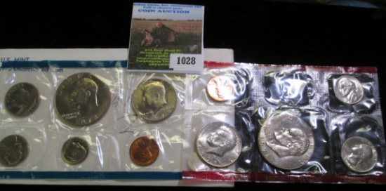 Partial 1978 U.S. Mint Set, missing the Denver Mint Dime.