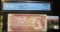 1974 Bank Of Canada Two Dollar Star Replacement Note Graded Unc 65 By Canadian Coin Certification Se