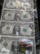 Four-piece uncut sheet of Series 2003A One Dollar Federal Reserve Notes.