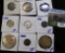 Mixed Coin Lot Includes A Buffalo Nickel, Indian Head Cents, Good For Tokens, Coca Cola Token, And M